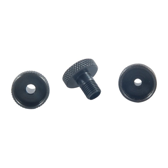 Brownells RIFLE 1/2" STANDARD APERTURES PEEP BLACK 3 PACK - Brownells