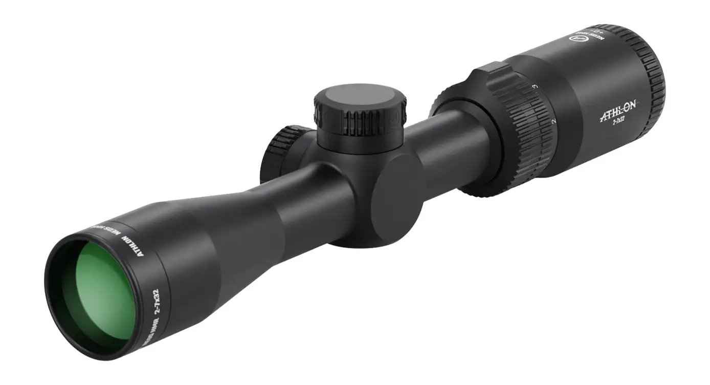 Athlon Neos HMR 2-7x32 SFP Center-X MOA 1" Tube Riflescope - Athlon