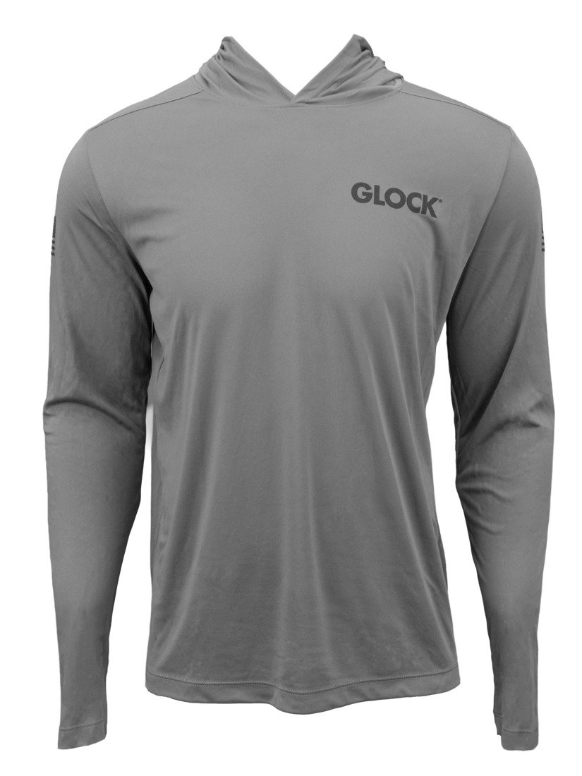 Buy Glock AP96418 HOODED PERFORMANCE SHIRT XL GREY online