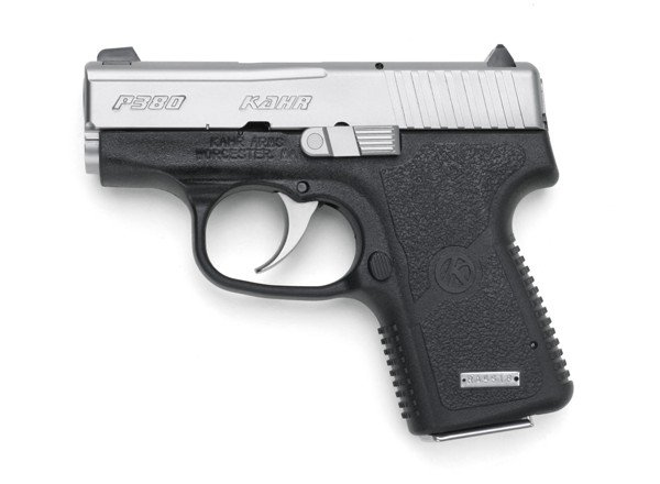 Kahr P380 Polymer Pistol: DAO, Night Sights, .380 ACP, 2.53" Barrel - KP38233 - KAHR ARMS - 380 ACP
