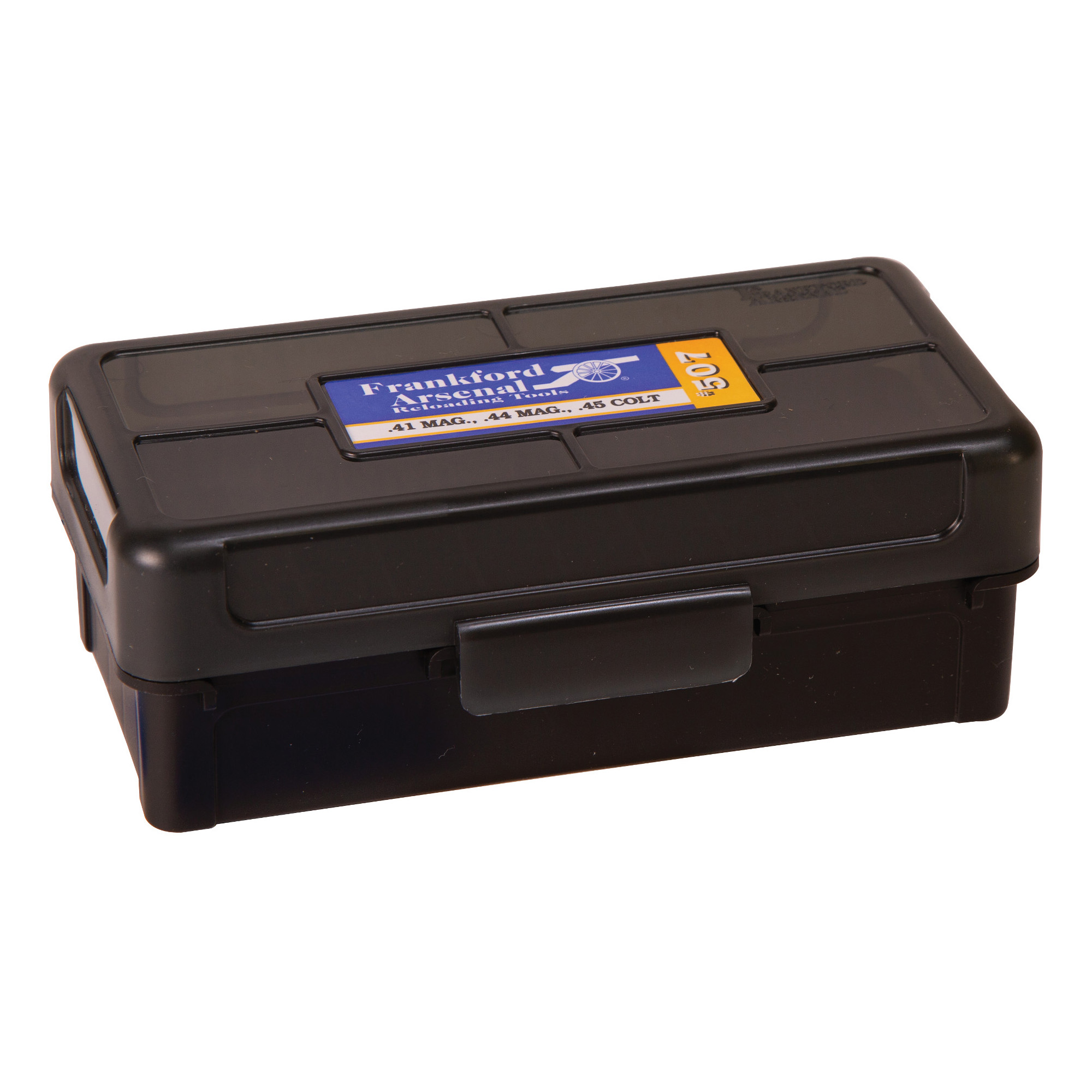 FRANKFORD ARSENAL AMMO BOX 44 MG/44SPC/41MG 50RD BL/SMK HT
