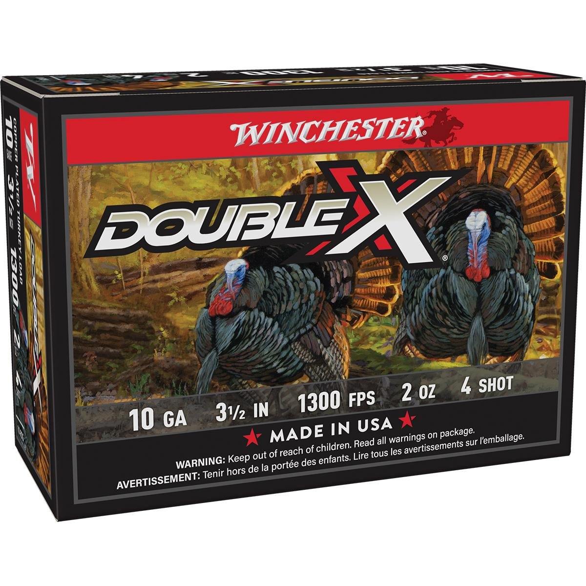 Winchester STH104 10 Gauge 3.5 in 2 oz 4 Shot 1300 fps 10 Rounds - Winchester - LEAD