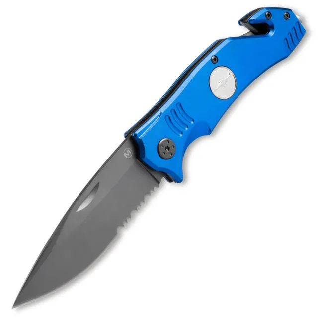 Boker Plus German Navy EOD Diver 3.43 In STN Blue 7Cr17MoV Linerlock