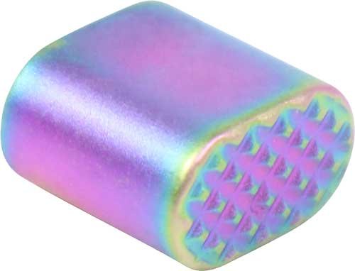 Buy Guntec EXTBUTTONMRPVD Rainbow PVD AR15 Mag Button online