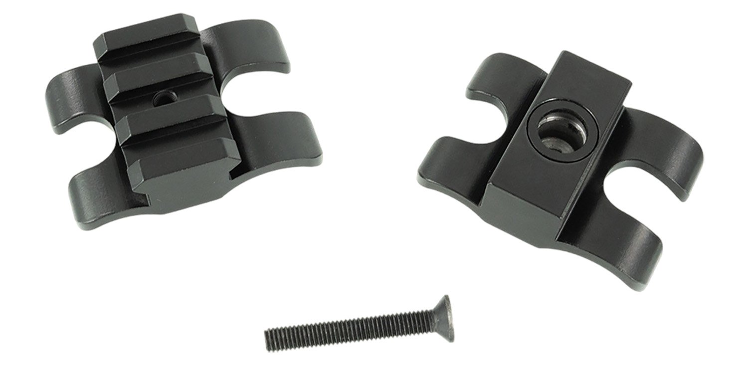 SDS Imports 80041057 MAC 2 Barrel Clamp Black 10.70" with Rail & QD Socket