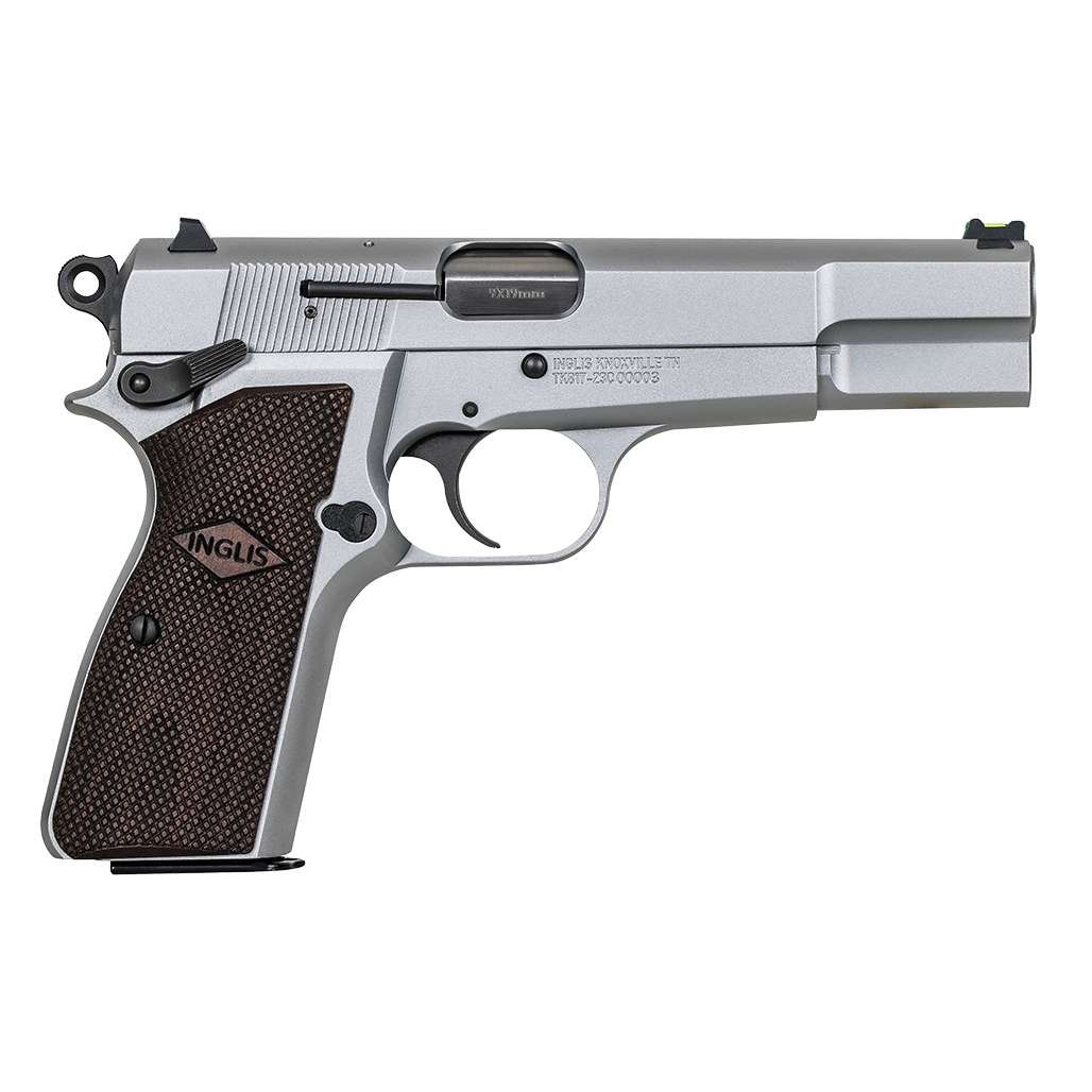 MAC 12000001 P-35 9mm Luger 15+1 4.70" Stainless Steel Barrel Satin... - MAC - 9mm