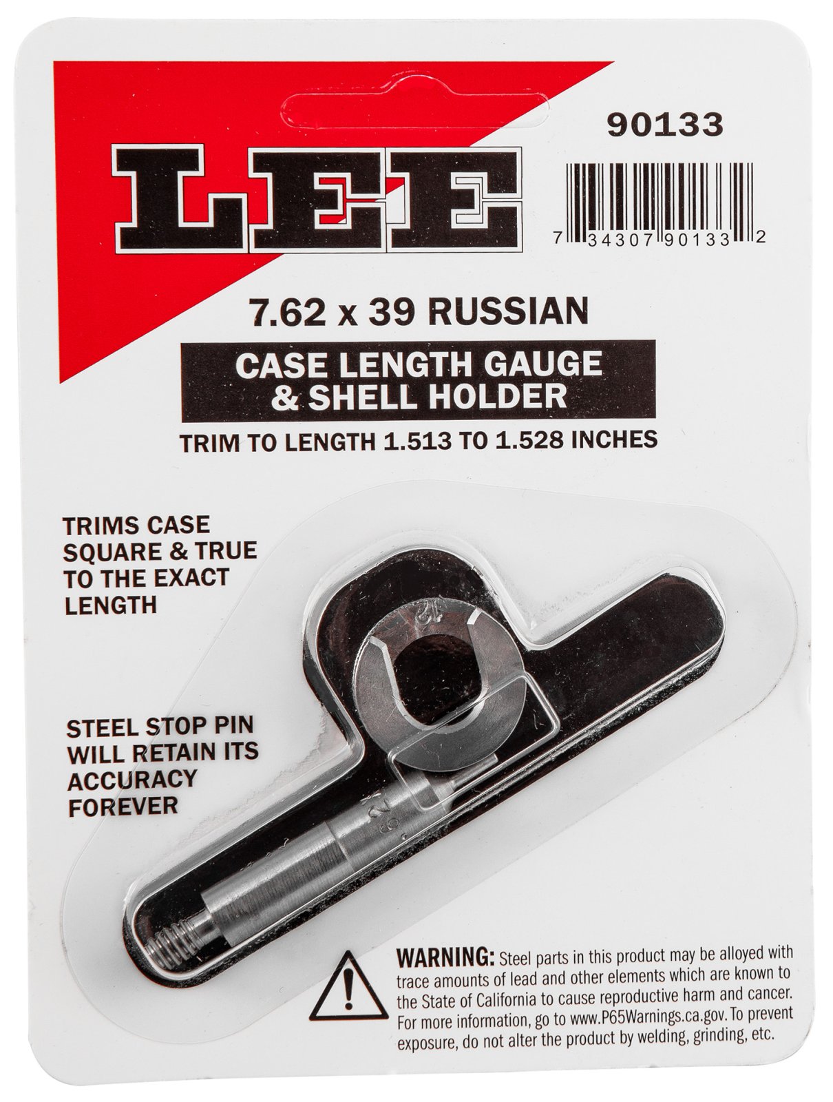 Buy Lee Case Length Gage and Shell Holder 7.62x39mm online
