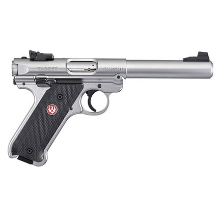 Ruger Mark IV .22 LR 5.5in Bull Barrel 10 Rd Mag Stainless Satin 40103 - Ruger - SAO