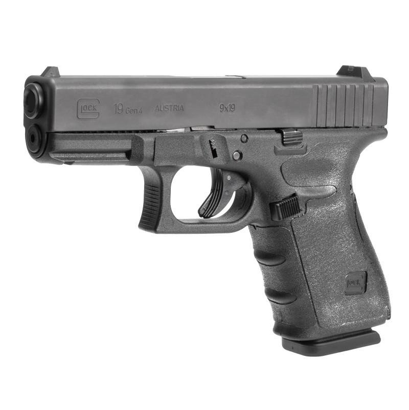 Hogue Wrapter Adhesive Grip Black Glock 19-19MOS-23-32 Gen 4 - Hogue