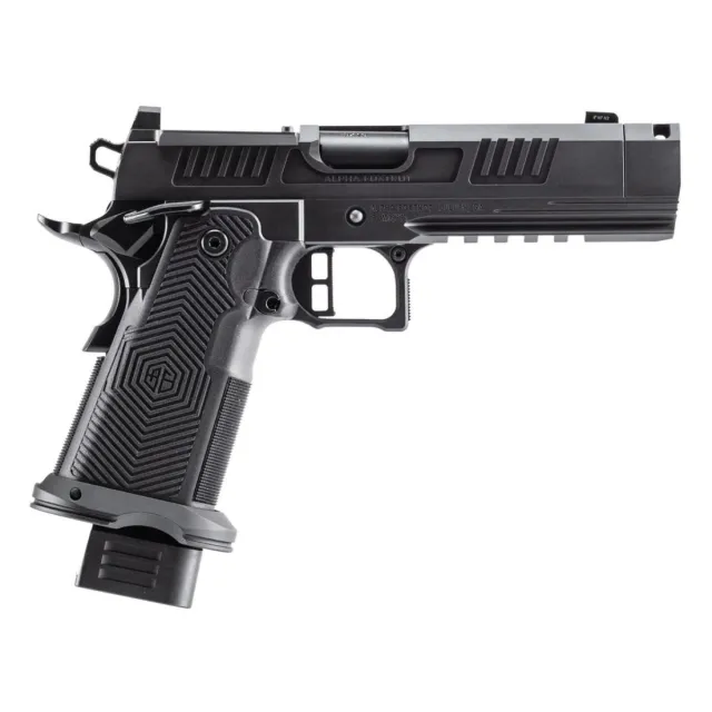 Buy AF1911-ROMULUS 9MM 10Rd Magazine (5) 4.25 MOS Optic Cut Press In Compensated Ramped Bull Barrel DLC BLK online