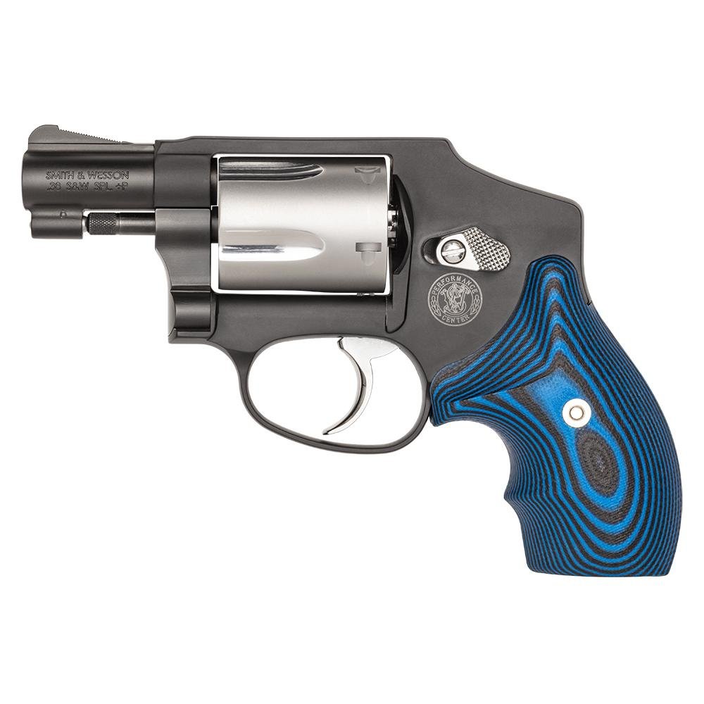 Smith & Wesson 14283 .38 Spl(+P) 5rd 1.88" Barrel VZ Grips Blue/Black - Smith & Wesson - .38 Special +P
