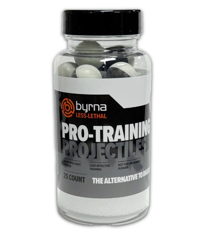 Byrna Technologies IP68305 Pro Training Projectiles Solid Plastic Projectiles Pack of 95 .61 Caliber Projectiles IP68305  - Byrna Technologies - 0.61