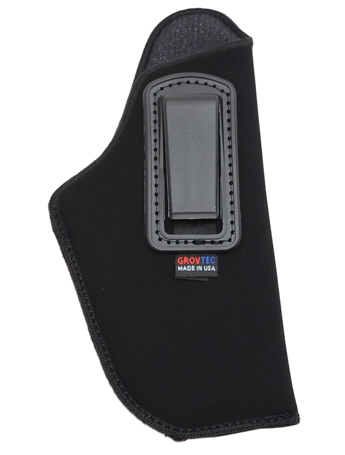 GrovTec GTHL14115R IWB Holster Black Suede Right Hand Large Semi-Auto - Grovtec - BLACK