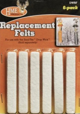 Buy HME DROP WICK REPLACEMENT FELTS 6PK                         online