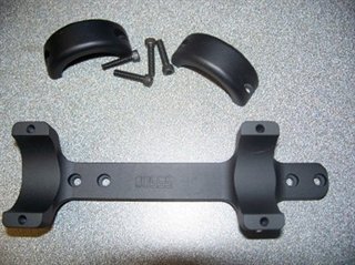 DNZ Products 12200 Game Reaper 1" High Scope Mount Black Long Action