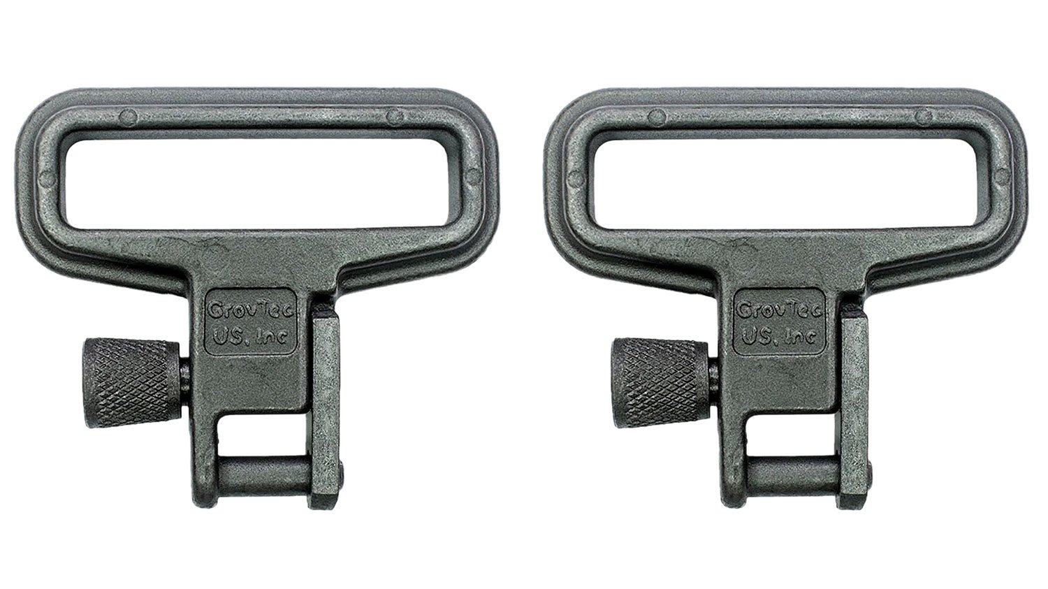 GrovTec Mil-Force Swivel Set 1.25" Black Zinc Phosphate Steel