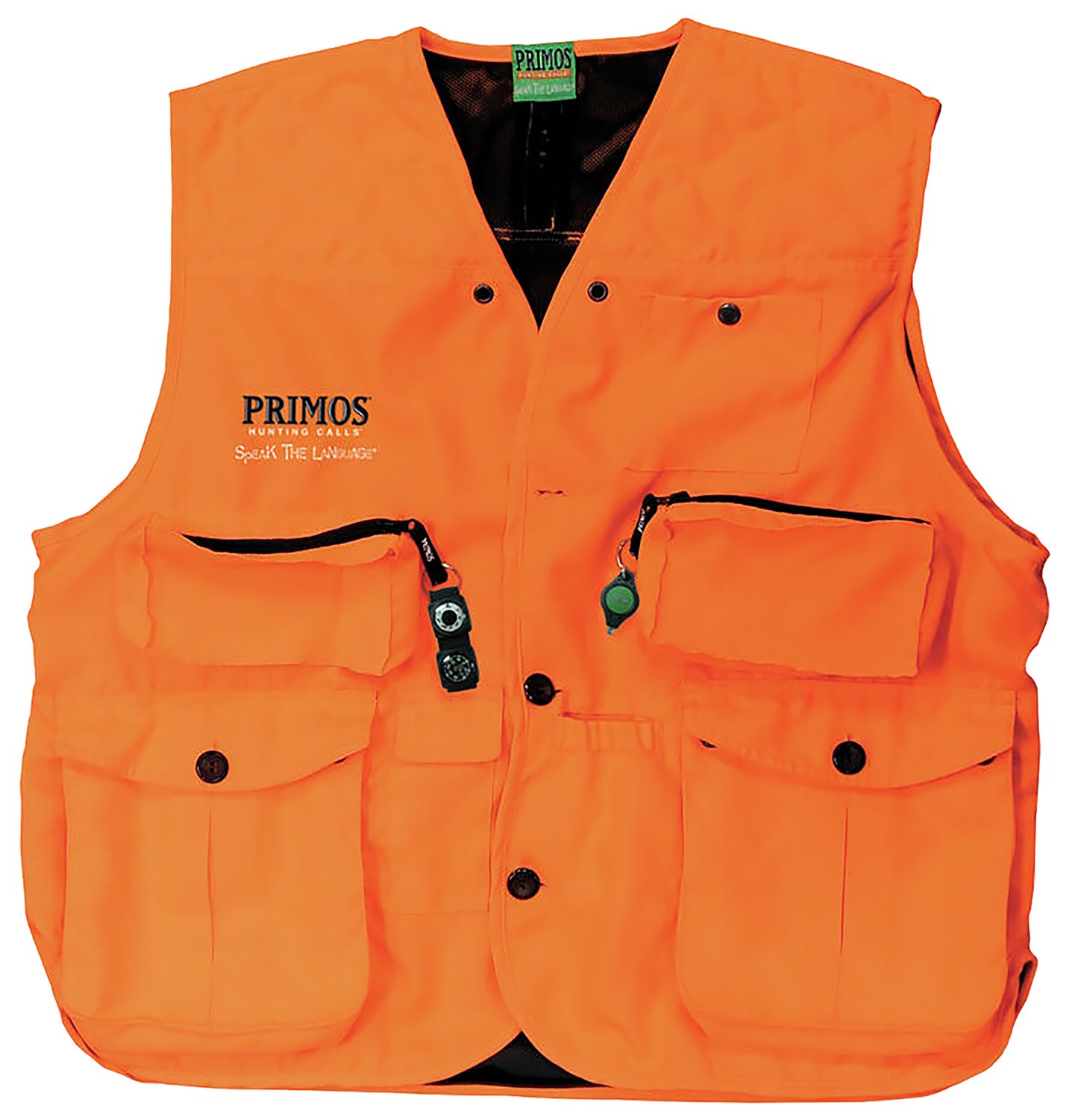 Primos Gunhunters Huntin Vest Blaze Orange M Hang