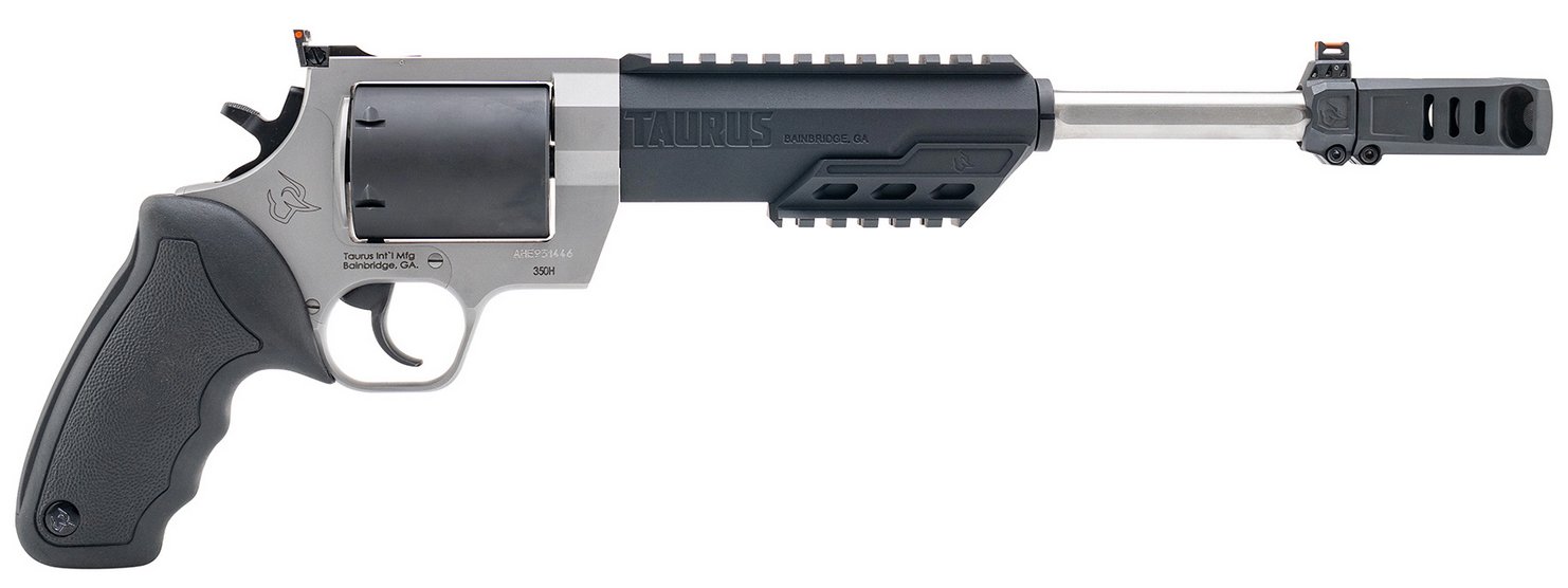 Taurus Raging Hunter Handgun 350 Legend 6rd Capacity 10.5 Barrel Two-Tone Black/Stainless