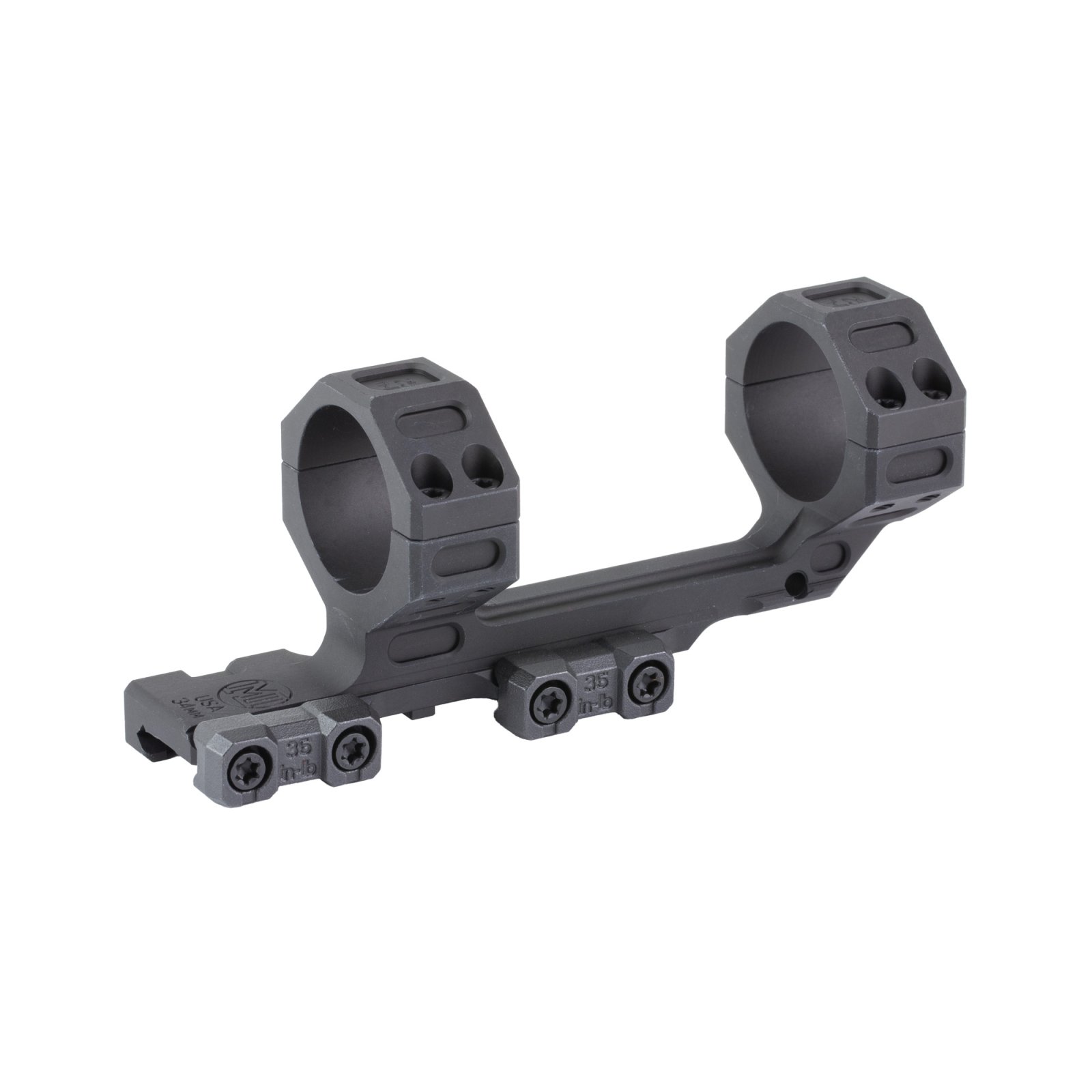 Midwest Industries MK2 Optic Mount Fits 34MM Anodized Finish Black