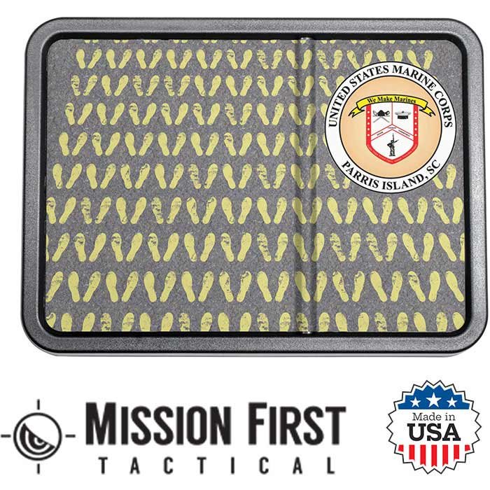 Buy Mission First Tactical Yellow Footprints Dump Tray EDC-USMC-30 online