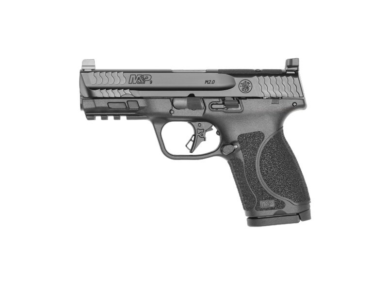 Smith and Wesson 13617 M&P9 M2.0 OR Compact 9mm 4" Black Armornite Semi-Auto Pistol