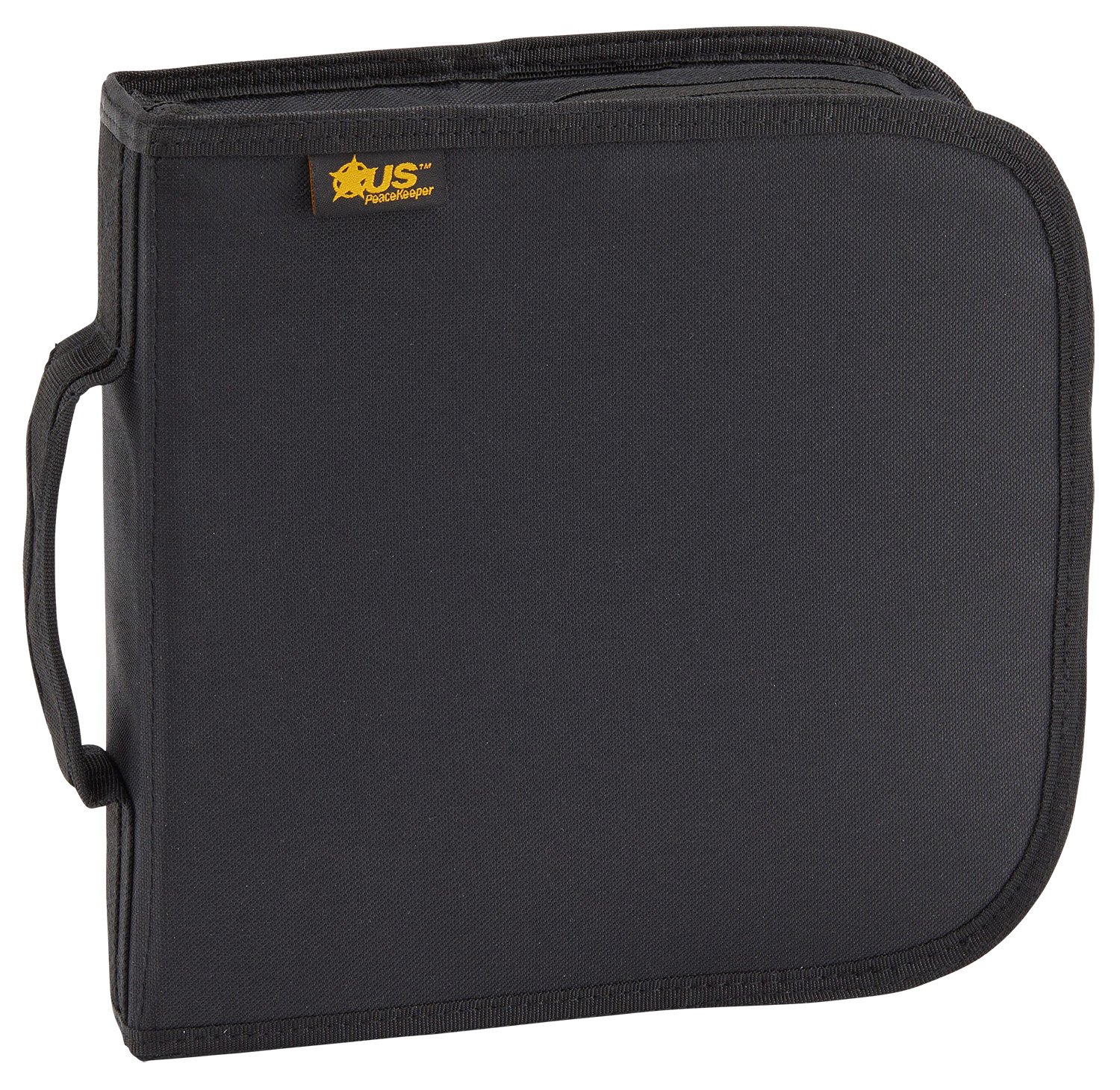 US PeaceKeeper P26208 Handgun Case Black Holds 1 Polyester - USP - BLACK