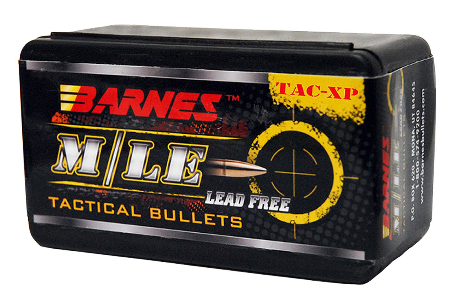 Barnes TAC-XP M/LE 9mm 115gr Solid Copper Hollow Point 40 Count - Browning - 9mm