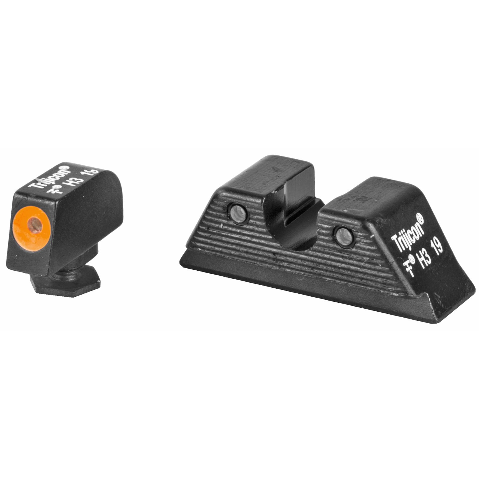 Trijicon HD Night Sight Set MOS f/Rear Orange Front Outline GL114-C-601089