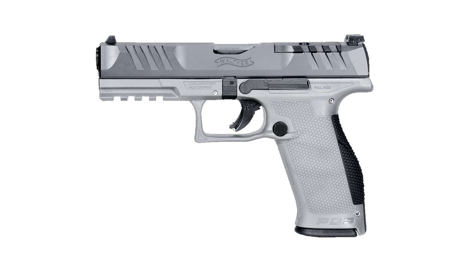 Walther PDP Full Size Optic Ready 4.5" Two-Tone Gray - Frame 9mm (2858371) - Walther - 9mm
