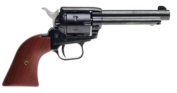 Heritage Rough Rider .22 LR, 4.75" Barrel, Blue Finish, Cocobolo Grips, 9-Round Capacity, Aluminum Alloy Frame - Heritage - 22 LR