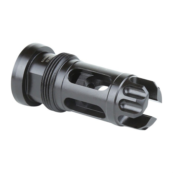 Griffin Armament TFC556-1/2 Flashcomp 5.56mm 1/2x28 Black 17-4 PH Steel