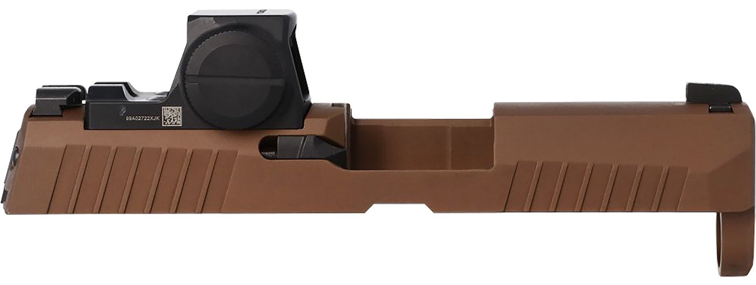 Sig SAUER P320 9mm 3.6in Romeo-X Pro XRays Brown Slide Assembly (8901567) - Sig Sauer - P320