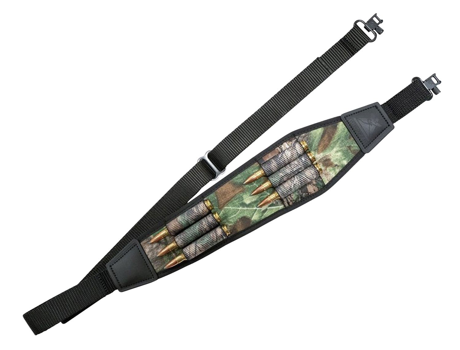 GrovTec GTSL115 Rifle Ammo Sling Realtree Xtra, Padded, 6 Cartridge Loops - Grovtec
