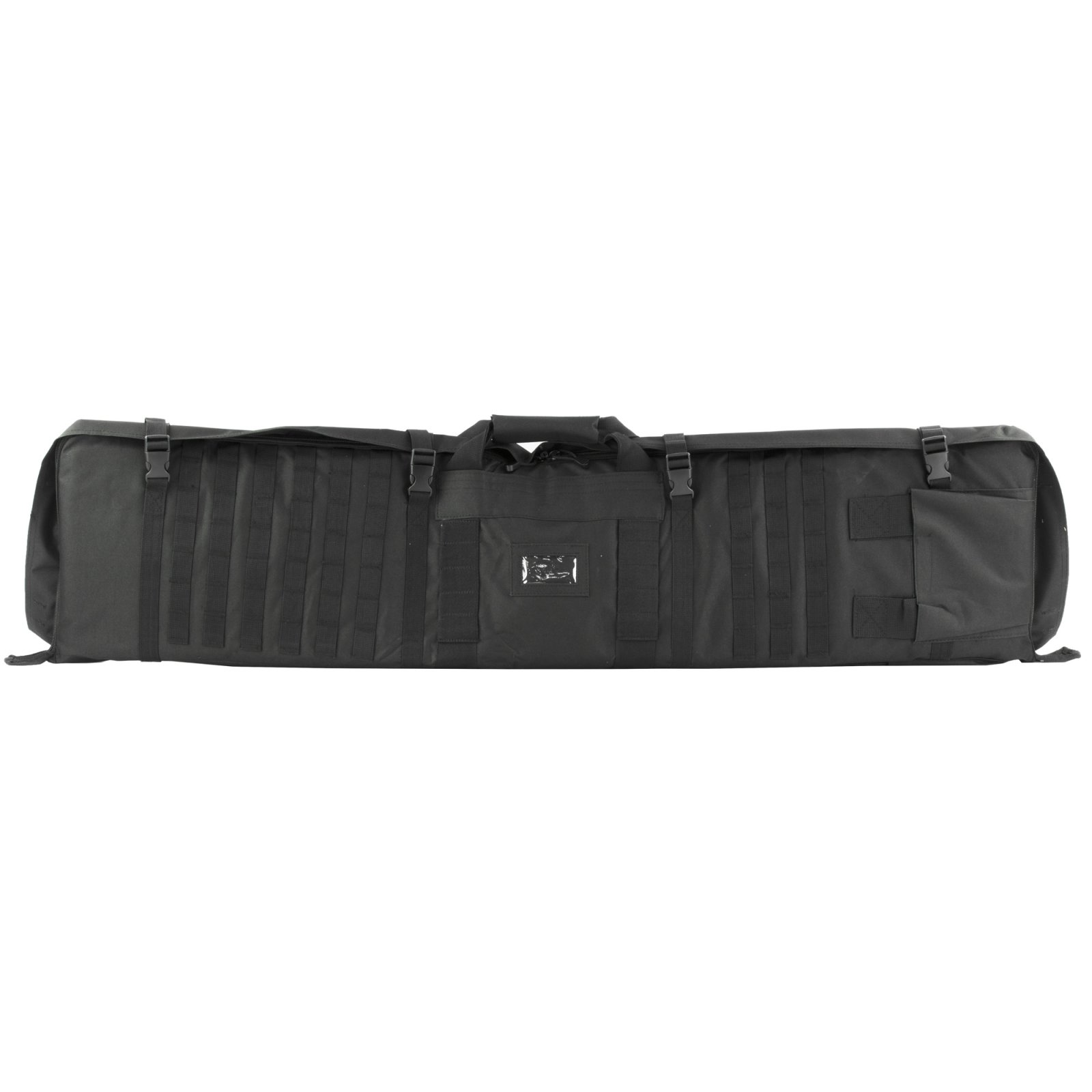 VISM CVSM2913B 48" Rifle Case & Shooter Mat Combo - Nylon Black, Heavy Duty, Padded
