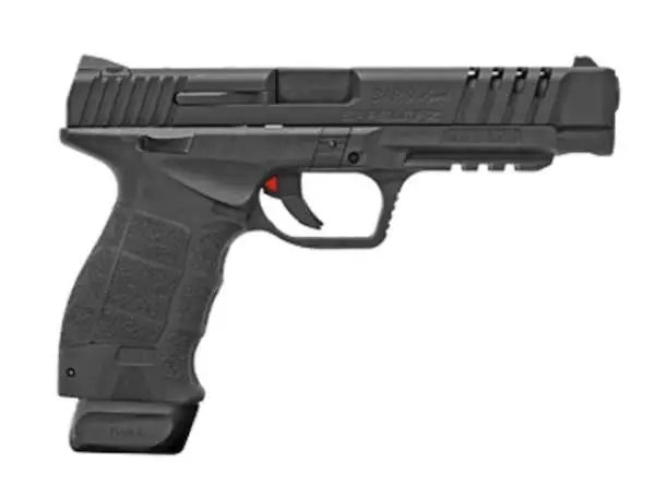 SAR USA SAR9SPTBL 9mm Pistol, 5.2" Barrel, 17+1 Rounds, Black Finish - SAR USA - 9MM