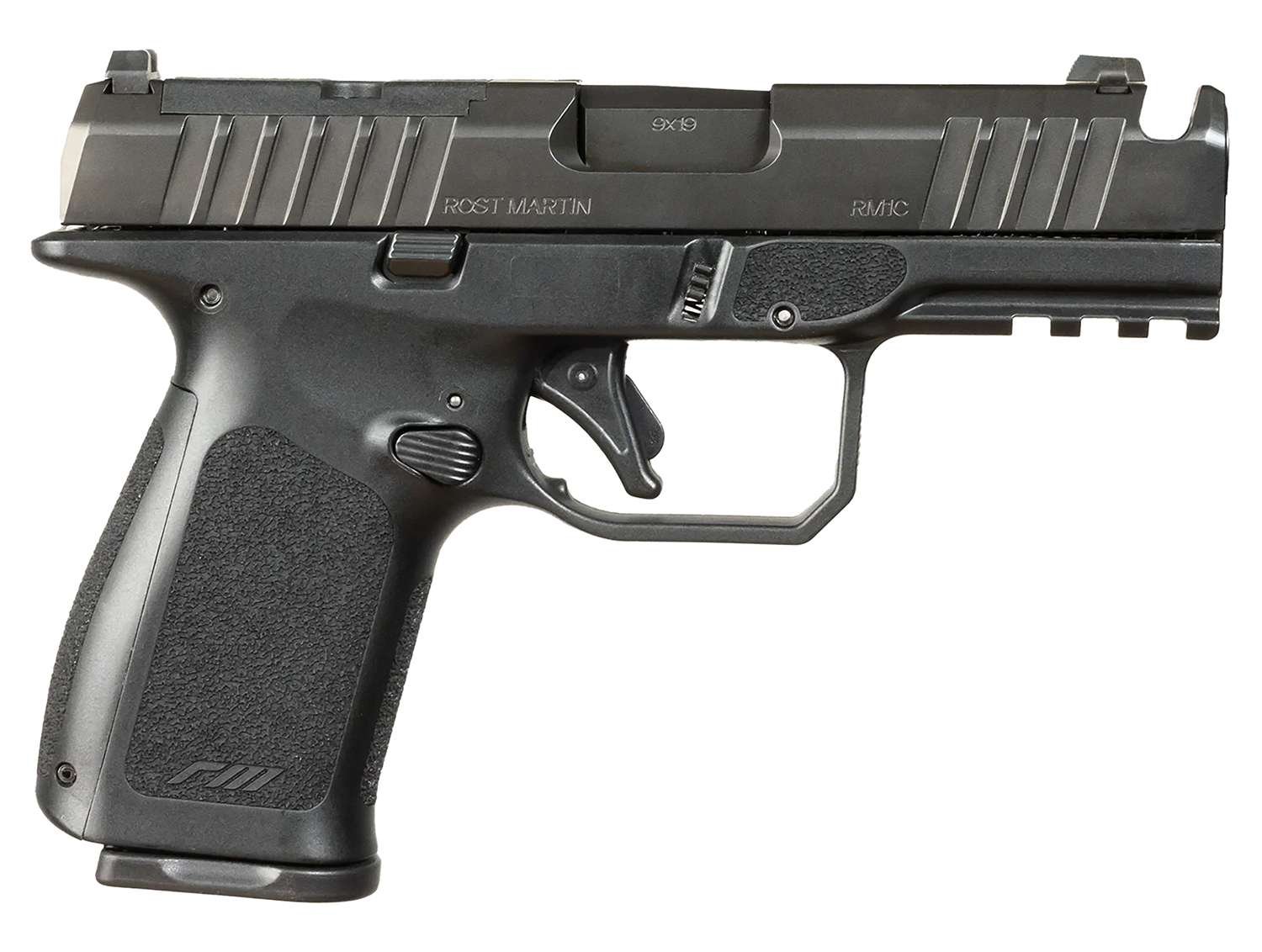 Rost Martin RM1CBLKOSP 9mm 4" 10+1 Optic-Ready Pistol Black - Rost Martin - 9mm Luger (9x19 Parabellum)
