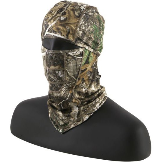 Vanish Camo Balaclava Realtree Edge Face Mask with Articulated Hood & Mesh Panels - Allen Company