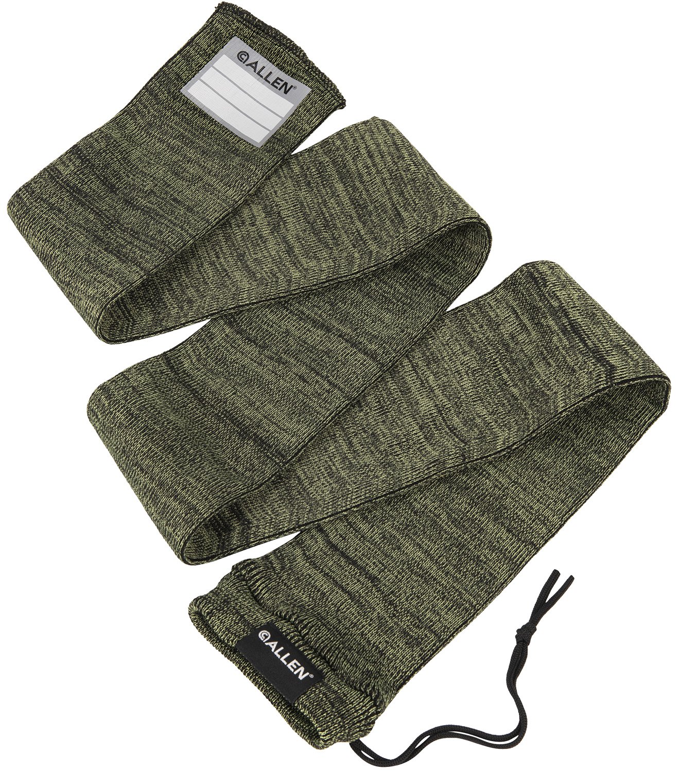 Allen 13171 Firearm Sock Green Silicone-Treated Knit 52" L x 3.75" W - Allen Company - GREEN