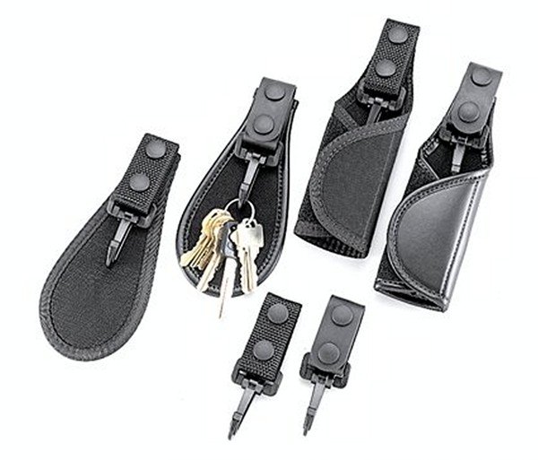 Hunting Shooting Accessory Black Cordura Silent Key Ring Holder - Uncle Mike's