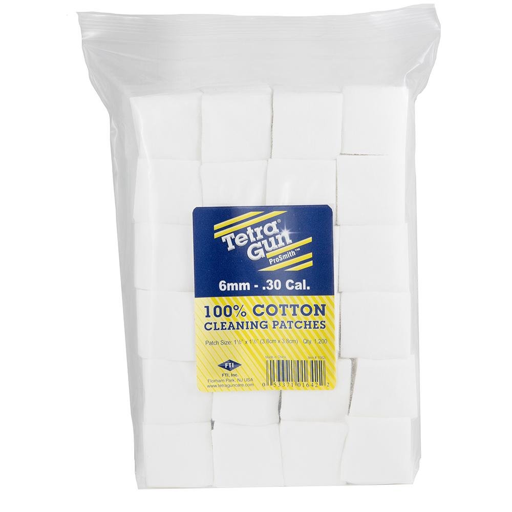 Tetra Gun Care TG1110 .243-7mm Cleaning Patches 500 Pack Durable Absorbent - Tetra Gun - .243 CAL-7MM