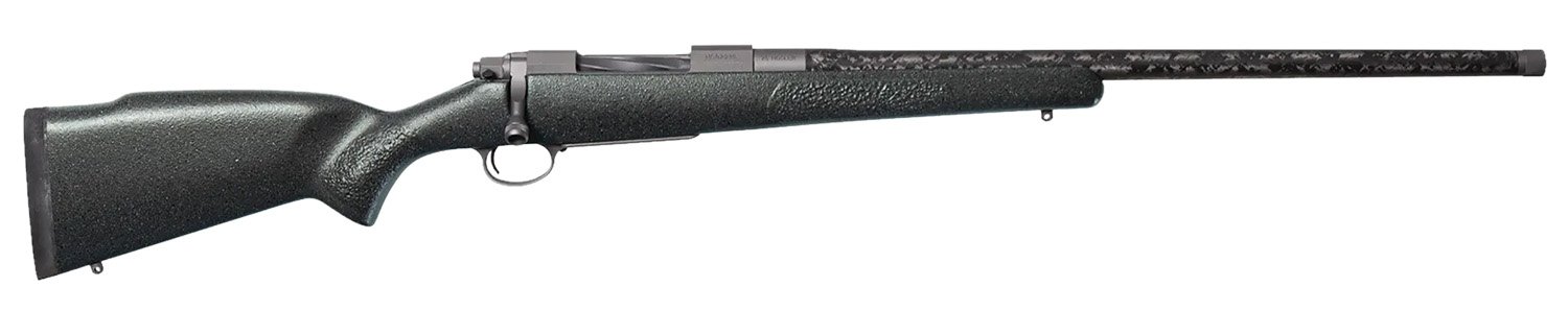 Nosler 47348 M48 Mountain Carbon 28 Nosler 3+1 24" Tungsten Gray Cerakote Carbon Fiber Wrapped Barrel Steel Granite Green Mountain Hunter Stock Right Hand