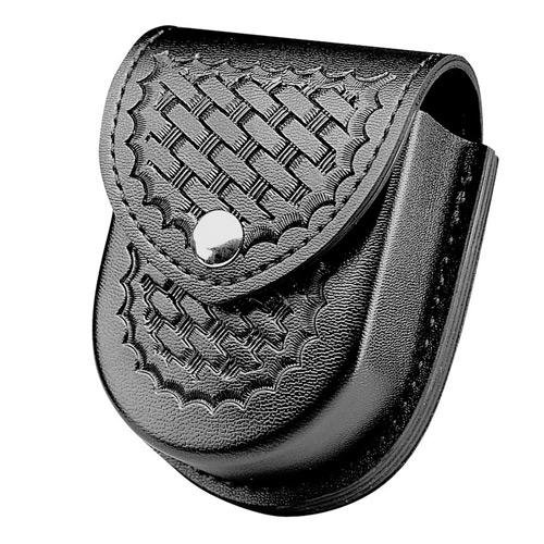 SAFARILAND 290 4 Double Handcuff Pouch Black Chrome