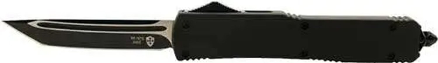Templar Knife MBR231 Slim OTF Black Rubber 3.1" Tanto Blade