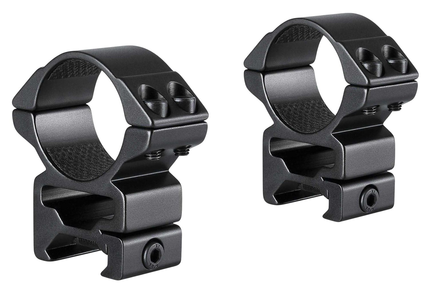 Hawke 22117 Match Mount Rings Weaver 30mm High Aluminum Matte Black