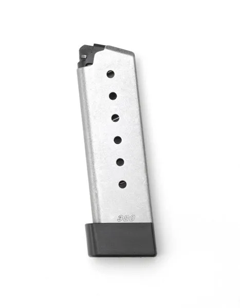 Kahr Arms P380/CW380 7-Round Magazine, .380 ACP, Stainless Steel, Grip Extension - K387G - KAHR ARMS - 380 ACP for sale at TheGunDock