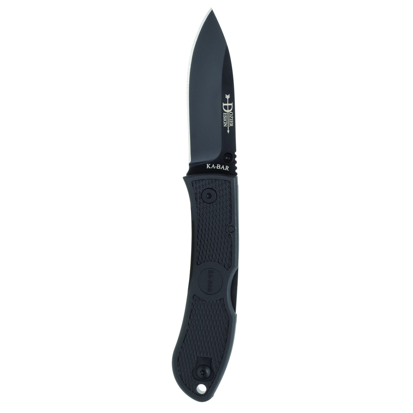 KA-BAR KBA DOZIER FOLDING HUNTER BLK