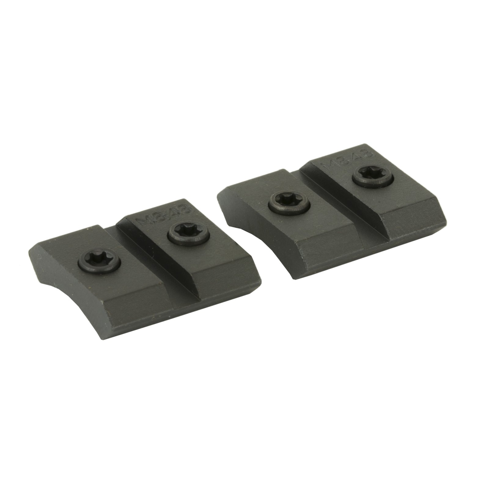 Warne M848848M Browning BAR Maxima Matte Black Steel Mount Rings 2-Piece