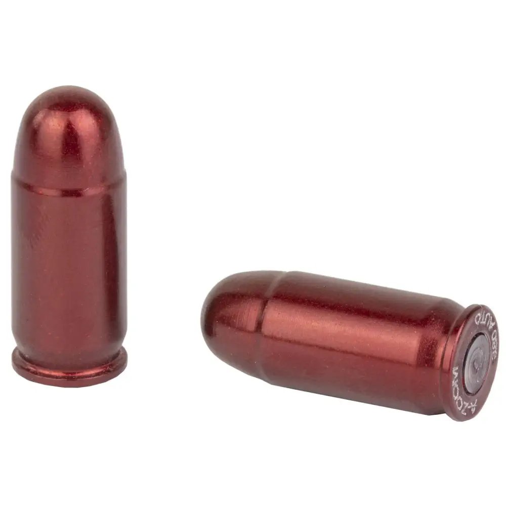A-Zoom 15113 Precision Pistol .380 ACP Snap Caps, Aluminum, 5 Pack - Ideal for Safe Handling & Dry Firing Practice - A-Zoom - 380 ACP