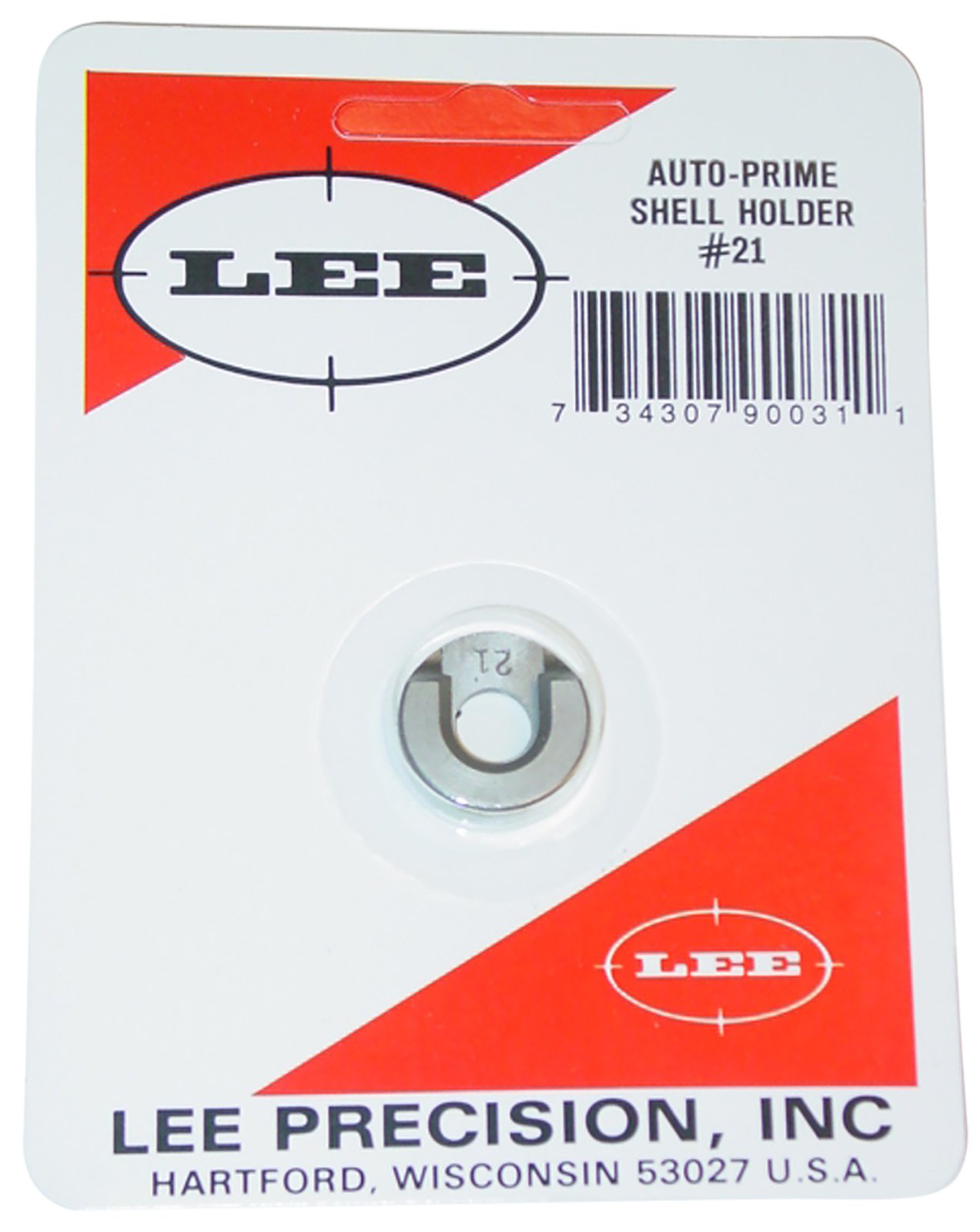 Lee Precision 90031 Shell Holder 6.8 SPC Auto Prime Silver