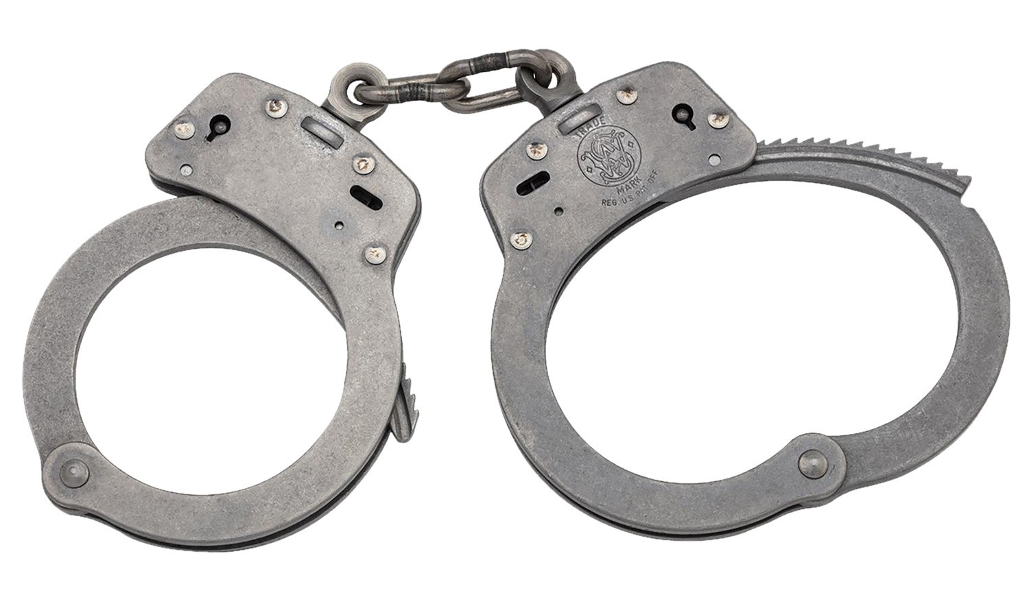 Smith & Wesson M103 Handcuffs - Hinged Stainless Steel